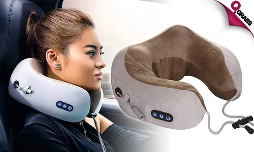 U-Shaped Neck Massage Pillow!